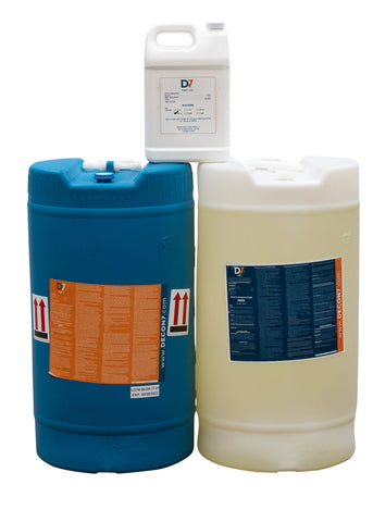 D7 Multi-Use Disinfectant / Decontaminant - 30 Gallon Kit
