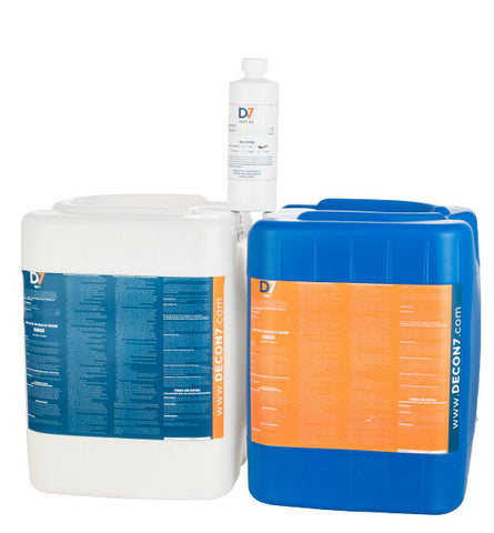D7 Multi-Use Disinfectant / Decontaminant - 10 Gallon Kit