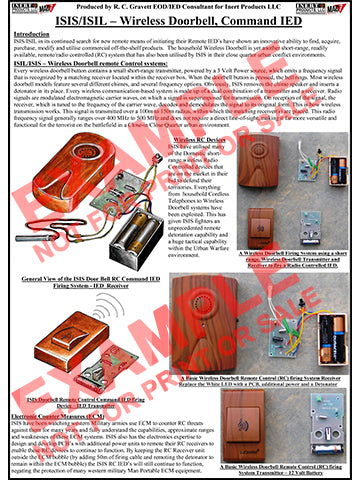 CIED Advanced Poster Series - ISIS Devices: Wireless Doorbell Firing Device