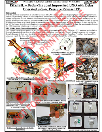 CIED Advanced Poster Series - ISIS Devices: Booby-Trap Improvised UXO